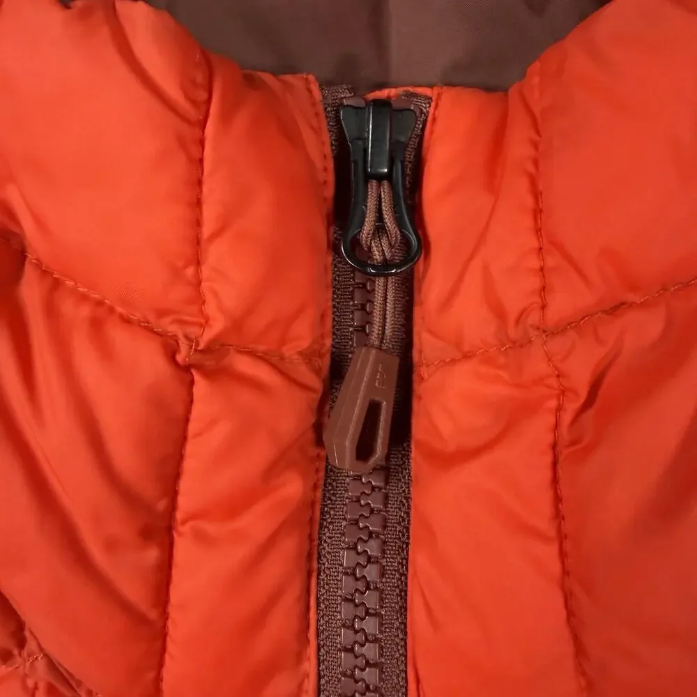 The North Face ThermoBall Men’s Small Bright Orange Insulated Full Zip Jacket